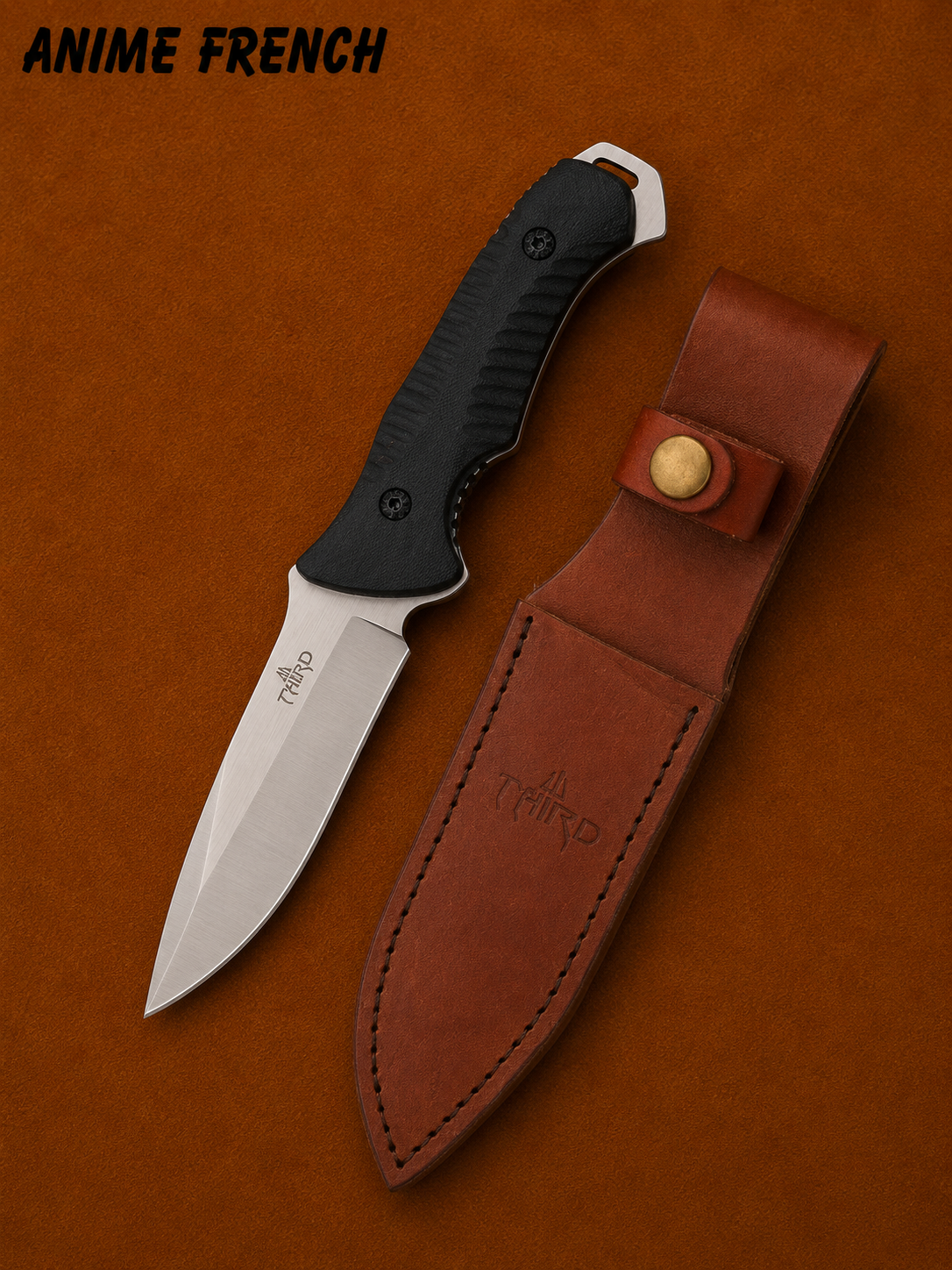 Couteaux chasse ( Acier 420 / HRC 54-56 )