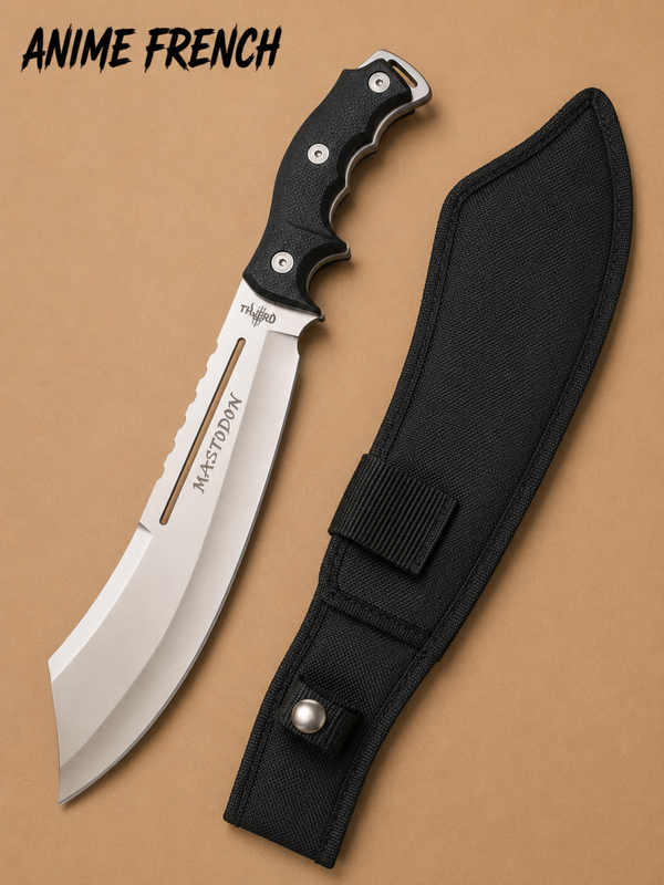 Couteaux Tactique ( Acier 420 / HRC 54-56 )