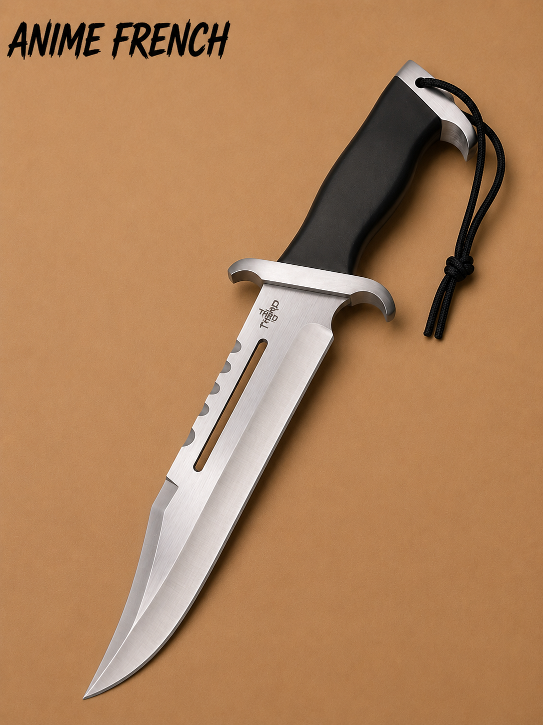Couteaux Tactique ( Acier 420 / HRC 54-56 )