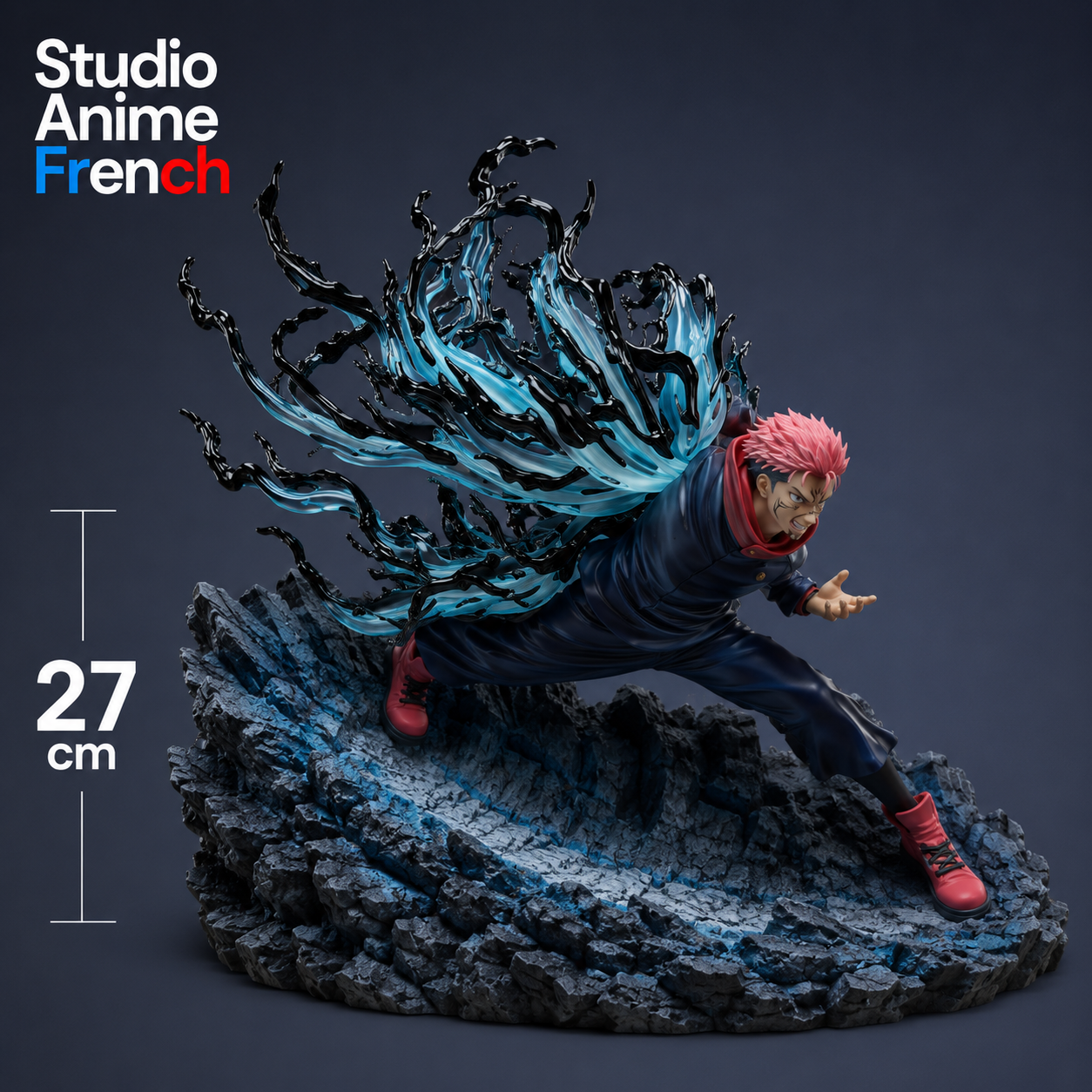Figurine inspirée Jujutsu kaisen ( Yuji Itadori )