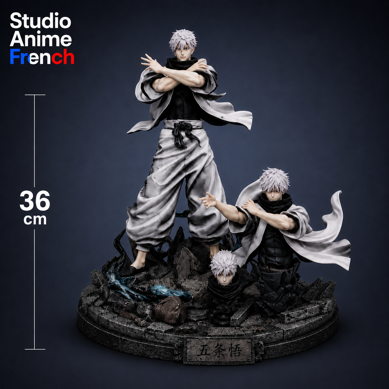 Figurine inspirée Jujutsu kaisen ( Satoru Gojo )