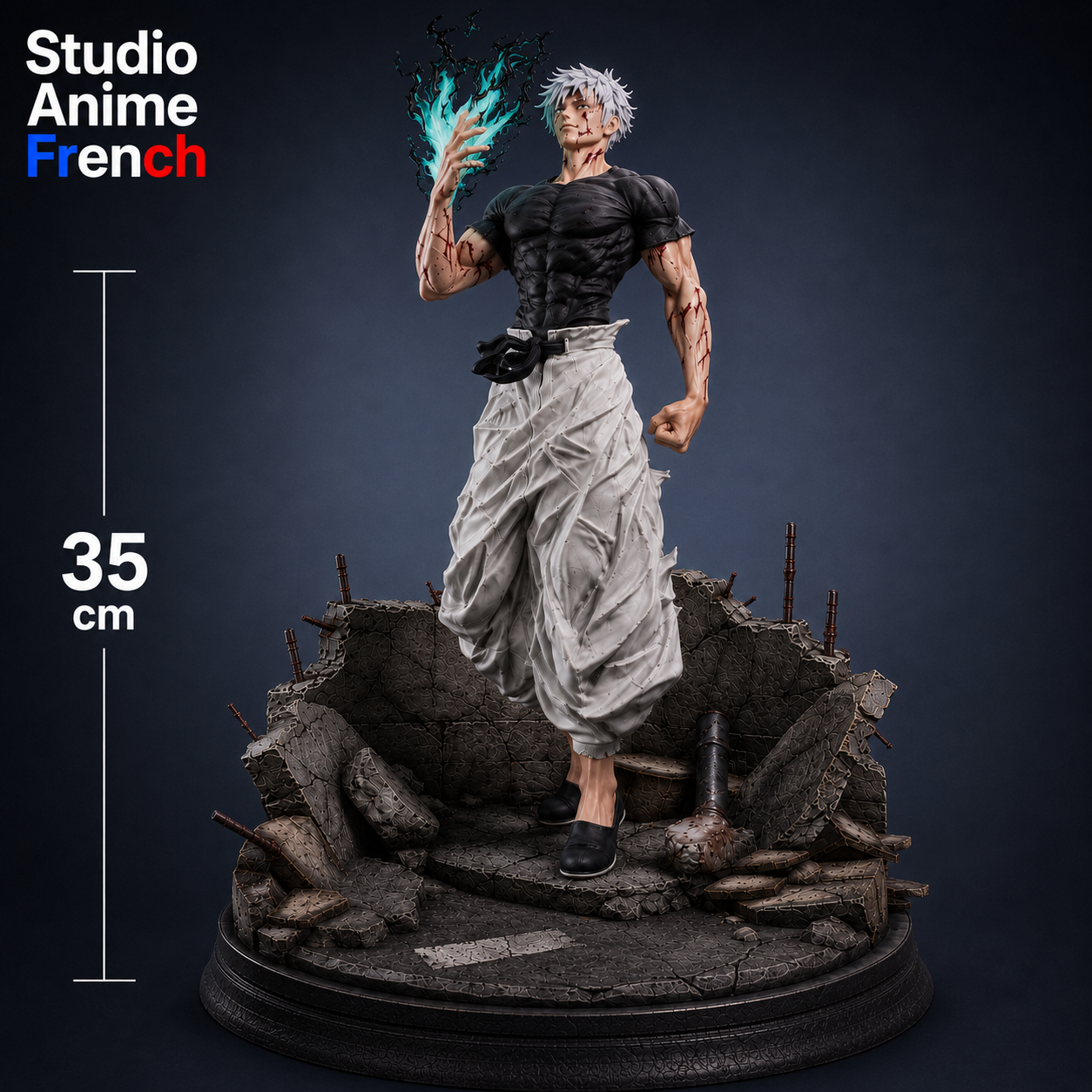 Figurine inspirée Jujutsu kaisen ( Satoru Gojo )