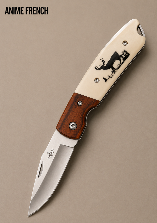 Couteaux chasse ( Acier 420 / HRC 54-56 )