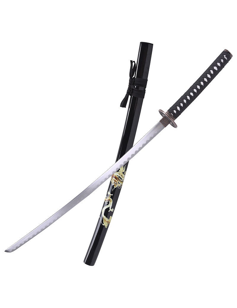 katana décoratif (toles d'acier)