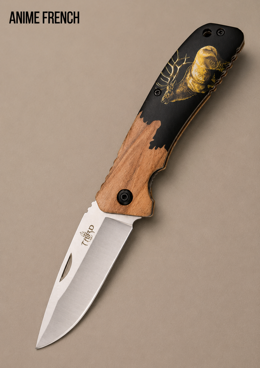 Couteaux chasse ( Acier 420 / HRC 54-56 )
