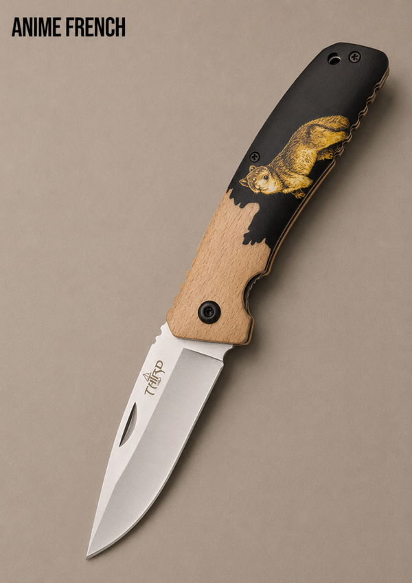 Couteaux chasse ( Acier 420 / HRC 54-56 )
