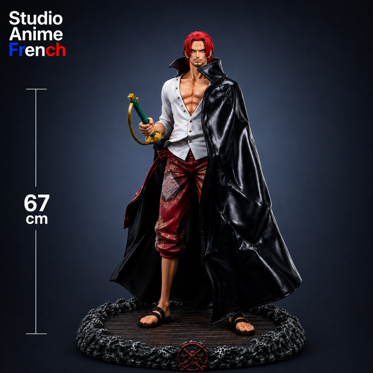 Figurine inspirée One Piece ( Shanks )