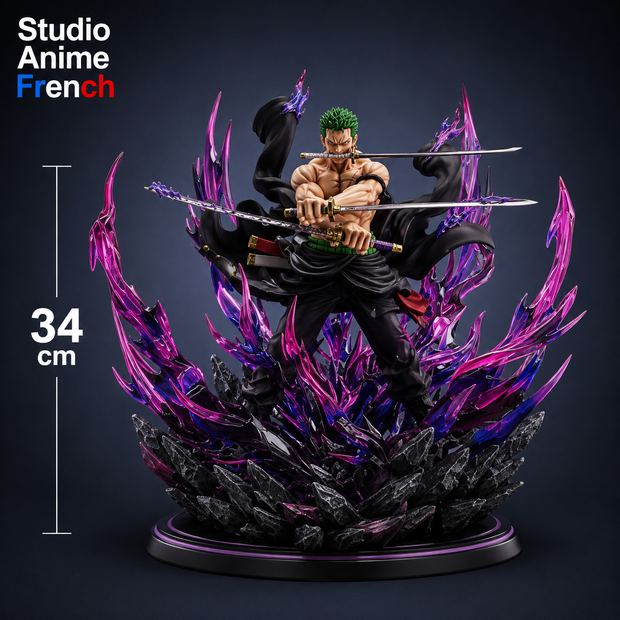 Figurine inspirée One Piece ( Roronoa Zoro  )