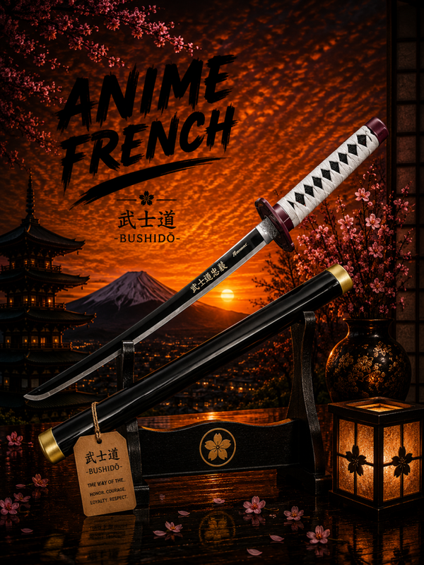 Mini katana décoratif (acier)