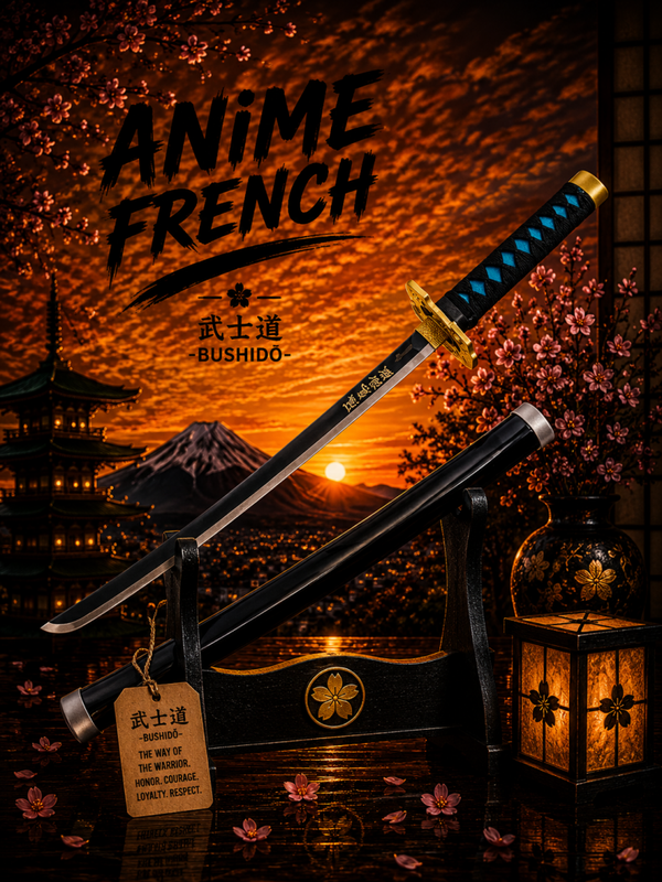 Mini katana décoratif (acier)