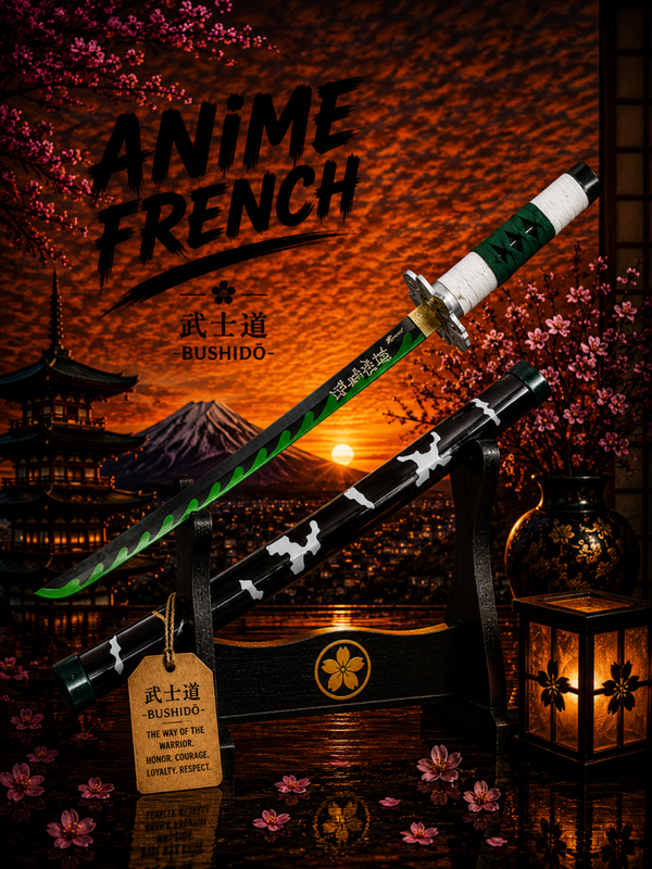 Mini katana décoratif (acier)