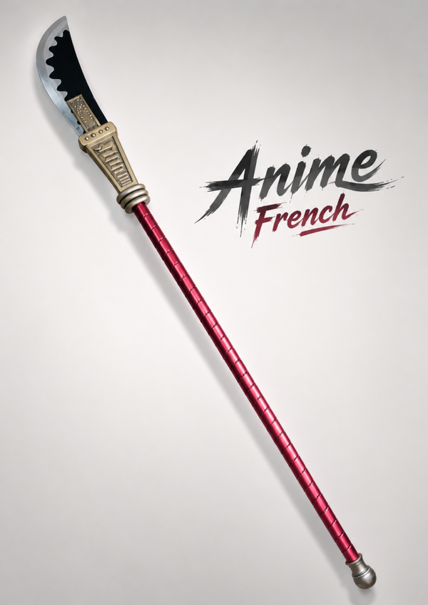 katana décoratif (toles d'acier)
