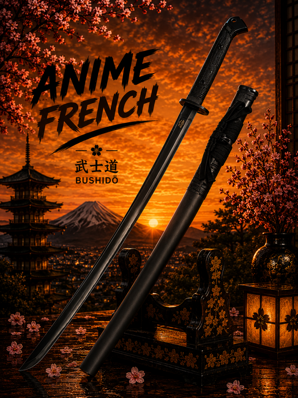 katana décoratif (Acier Carbone 1065)