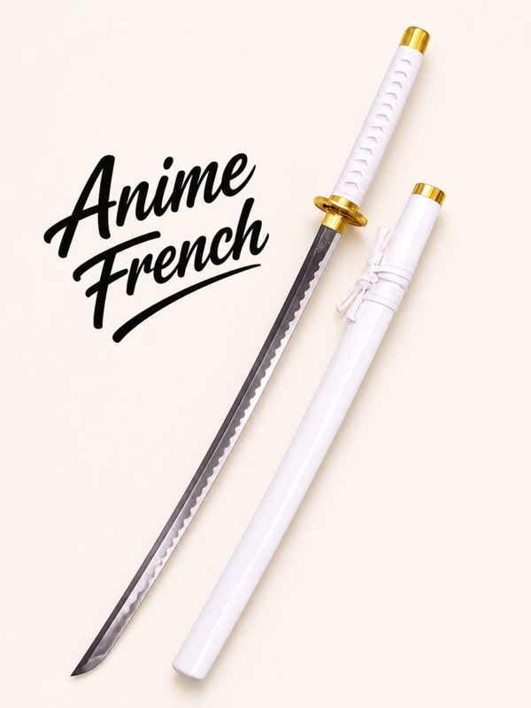katana décoratif (toles d'acier)