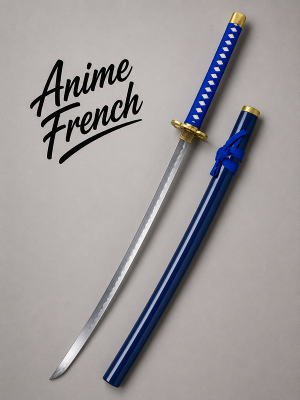 katana décoratif (toles d'acier)