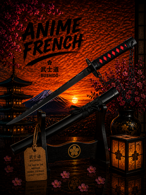 Mini katana décoratif (acier)