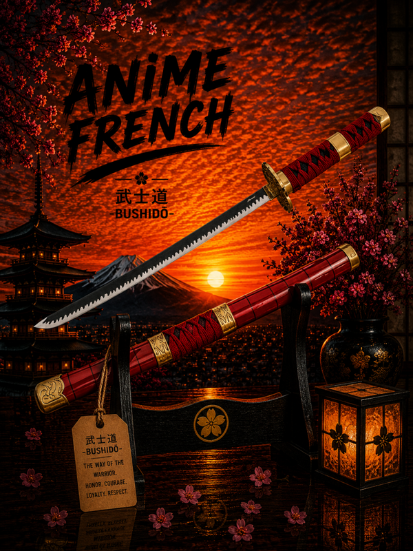 Mini katana décoratif (acier)