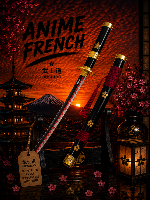 Mini katana décoratif (acier)