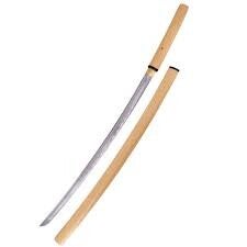 katana décoratif (toles d'acier)