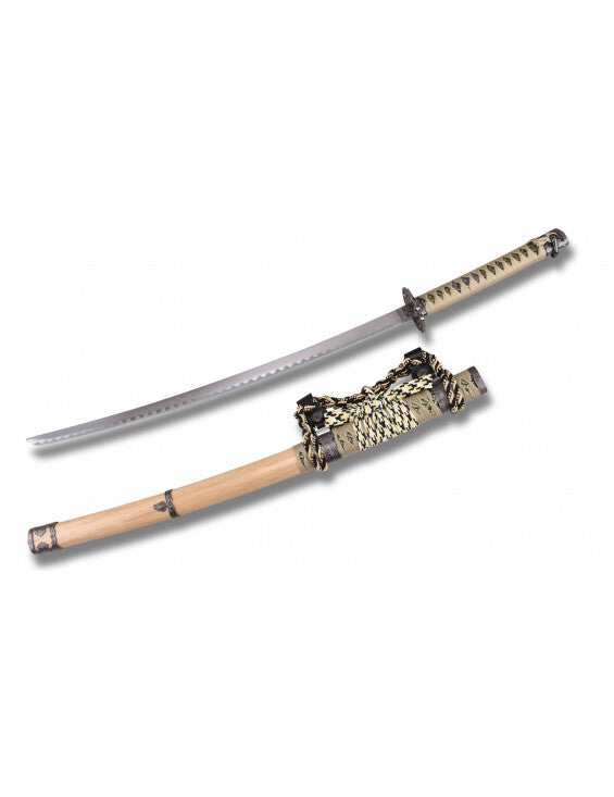 katana décoratif (toles d'acier)