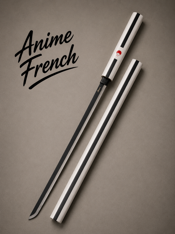 katana décoratif (toles d'acier)