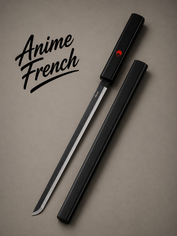 katana décoratif (toles d'acier)
