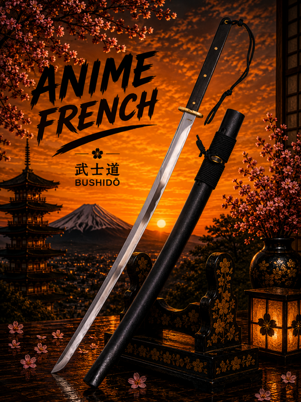 katana décoratif (Acier Carbone 1065)