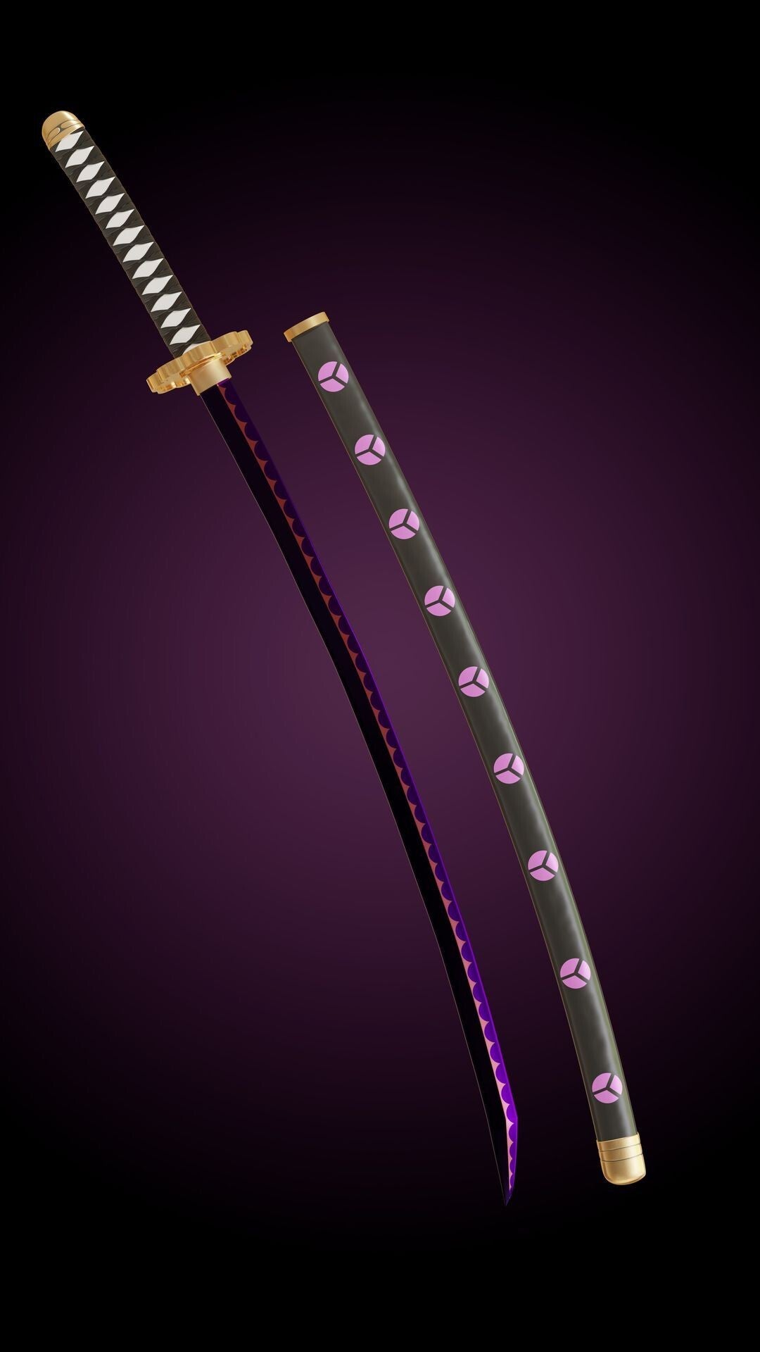 katana (Bambou + Led )