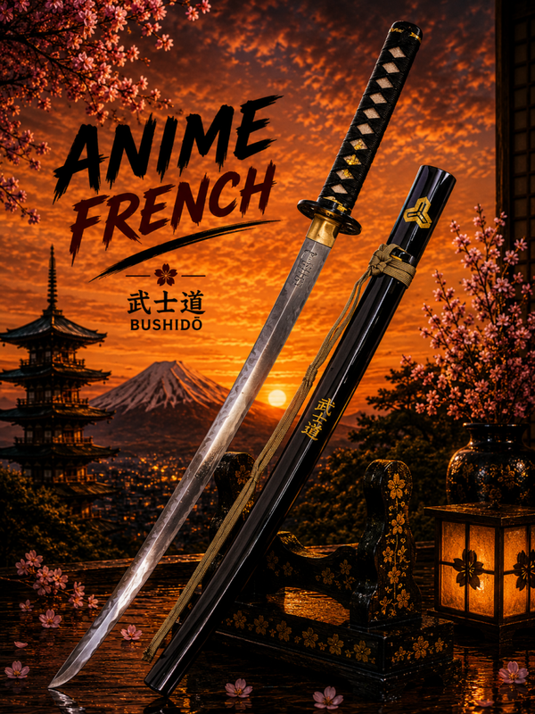 katana décoratif (Acier Carbone 1065)
