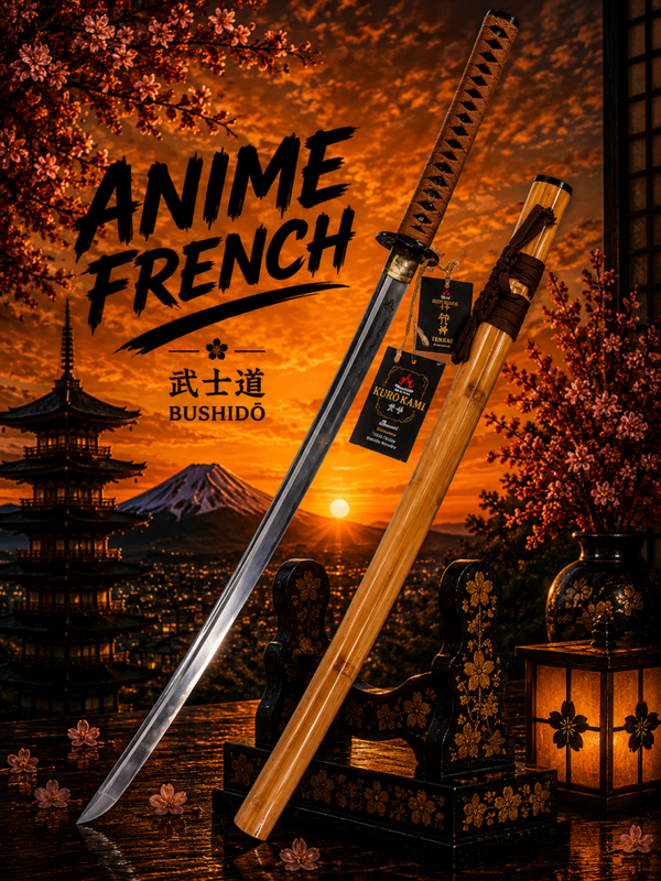 katana décoratif (Acier Carbone 1065)