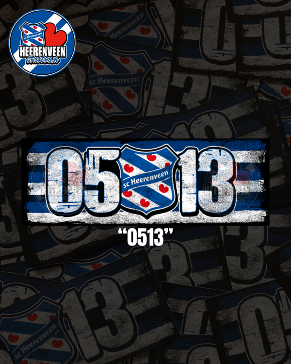 0513 15x5cm | Stickers