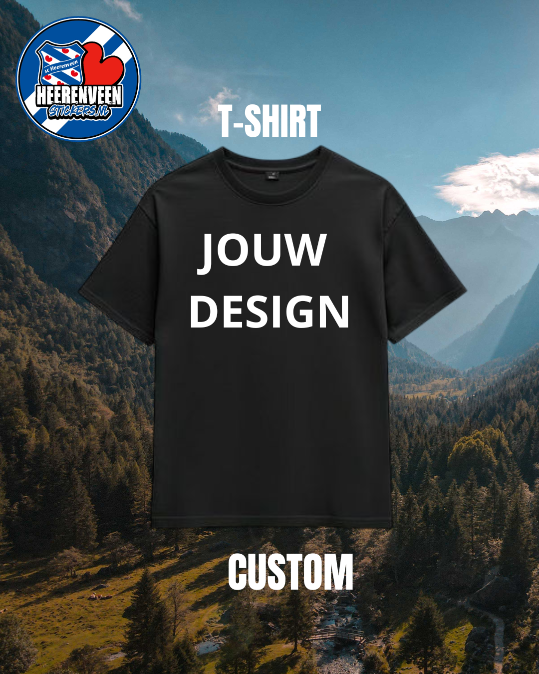 Custom T-Shirt | Voorkant