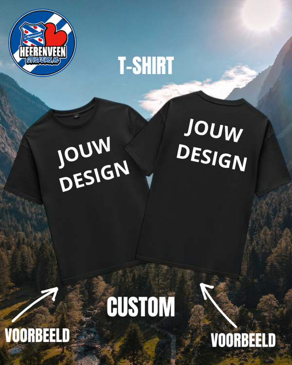 Custom T-Shirts | Voor+Achter