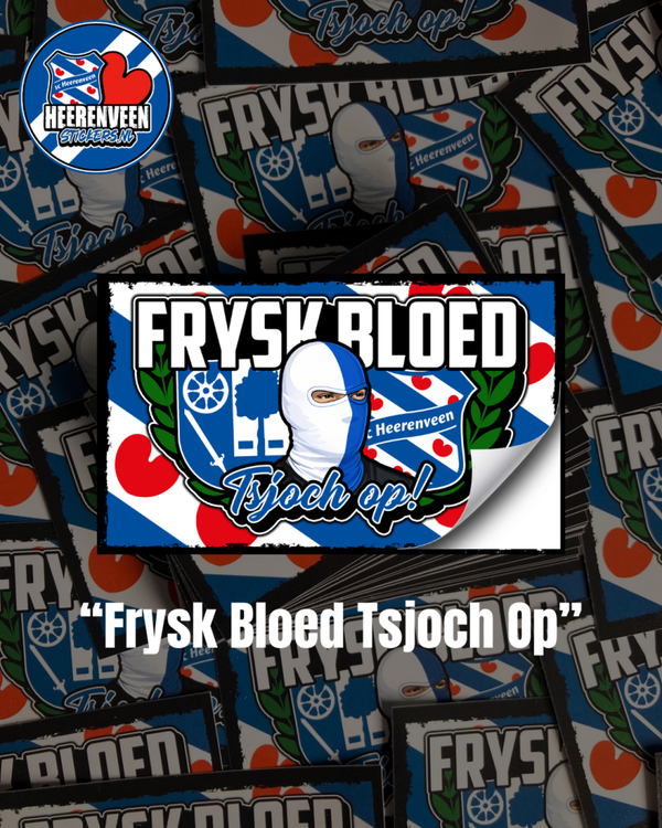 Frysk Bloed Tsjoch op | Stickers