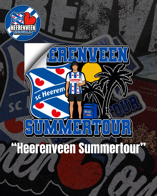 Heerenveen Summertour (Cut-out!) | Stickers