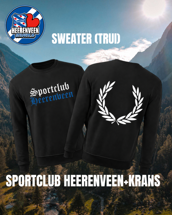 Sweater/Trui - Sportclub Heerenveen + Krans ( Pre-Order)