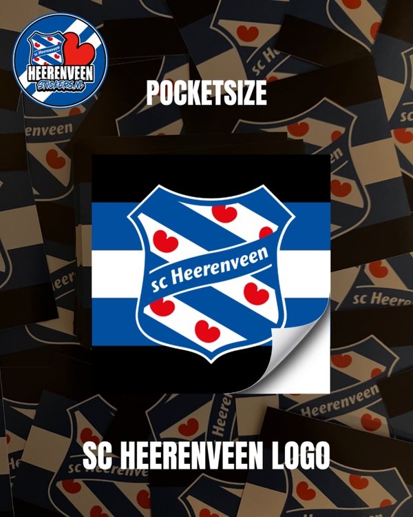 SC Heerenveen logo | Stickers | Pocketsize