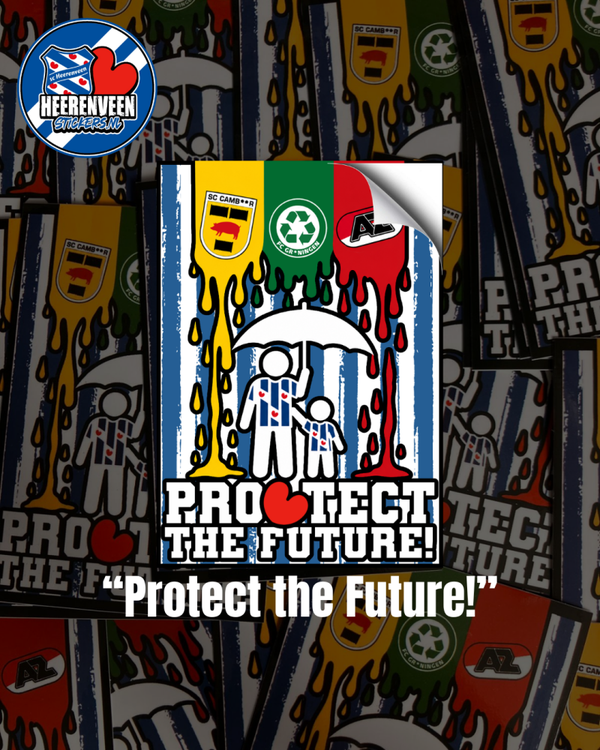 Protect the Future 10x7cm | Stickers