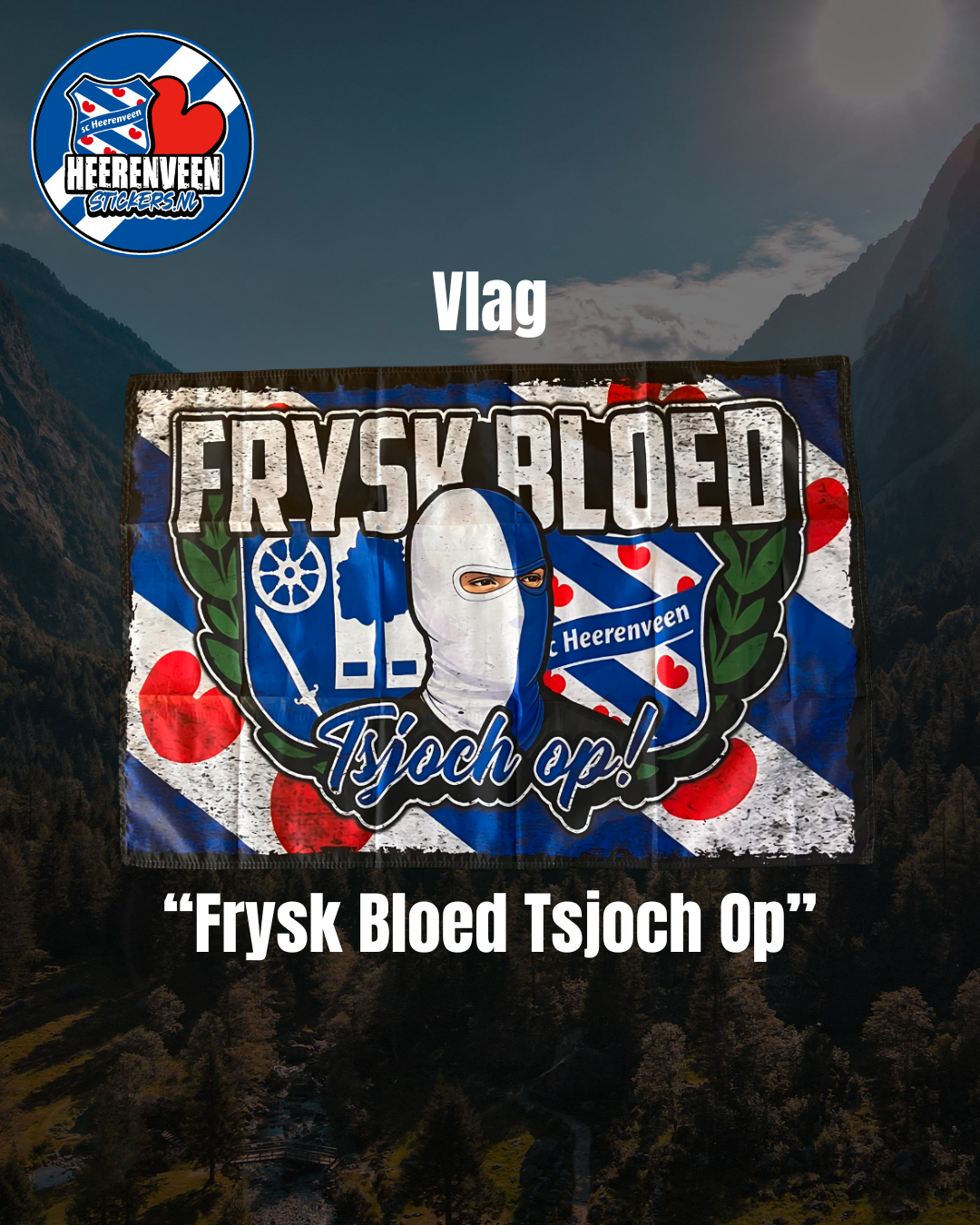 VLAG |  Frysk Bloed Tsjoch Op!