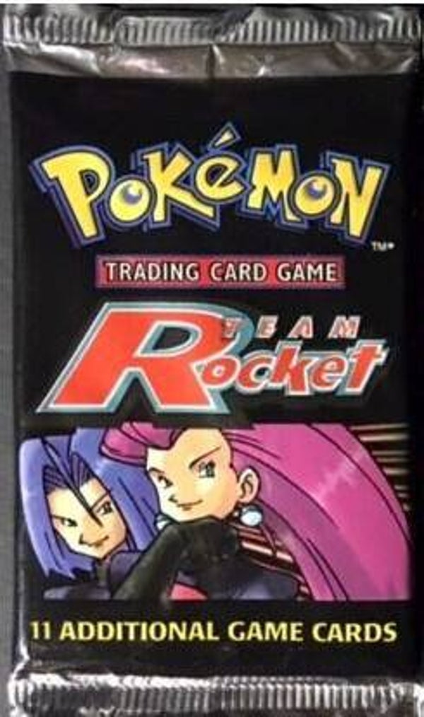 Pokemon - Team Rocket Booster Pack (2000) 20.68g - Light