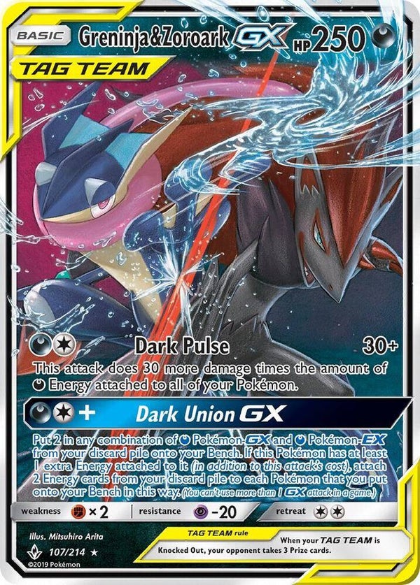 Greninja & Zoroark Gx
