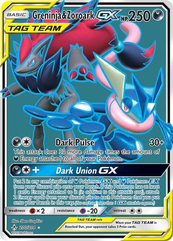 Greninja & Zoroark Gx