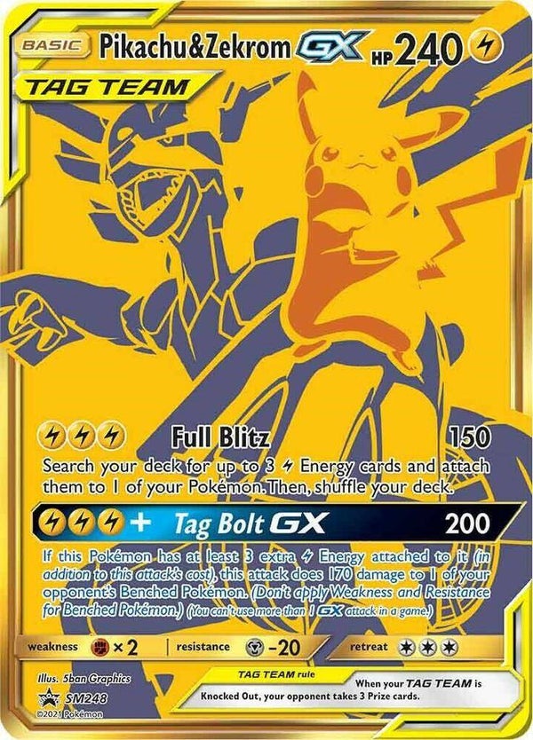 Pikachu & Zekrom gx