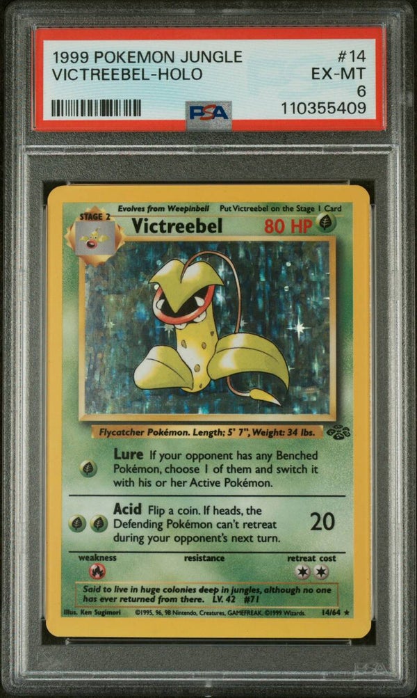Victreebel 14/64 - PSA 6