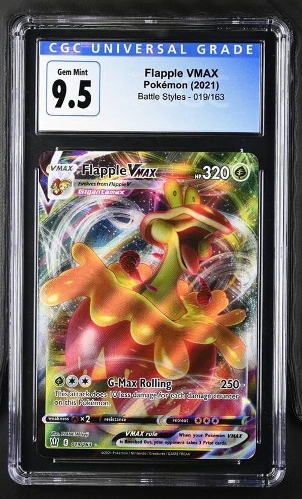 Flapple VMAX 019/163 - CGC 9.5