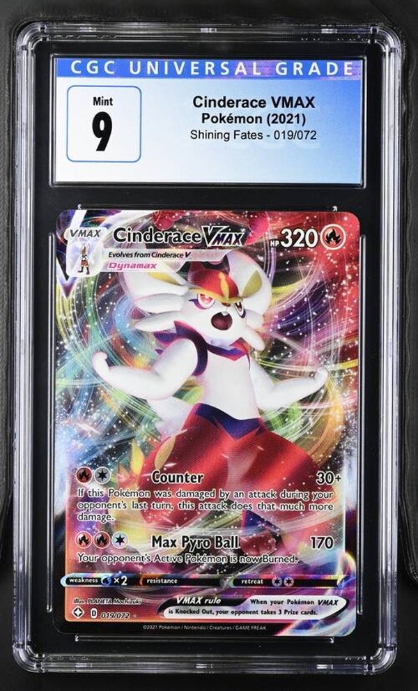Cinderace VMAX 019/072 - CGC 10