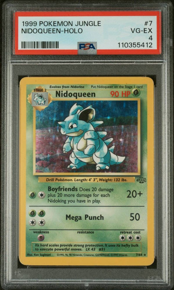 Nidoqueen 7/64 - PSA 4