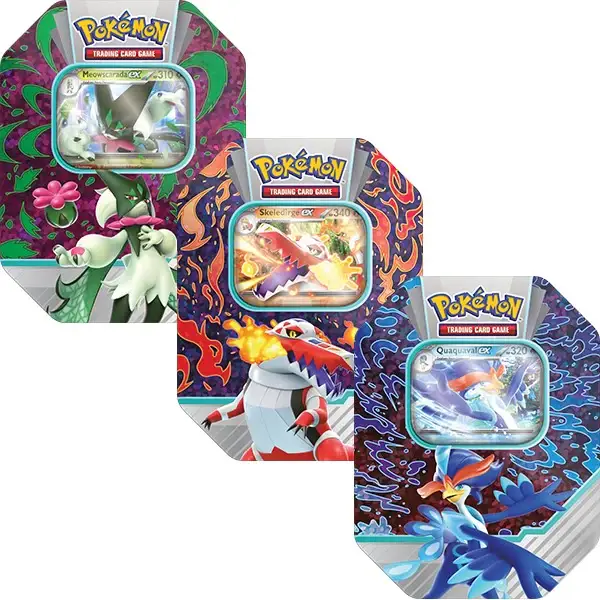 Pokemon Paldean Partners Tins