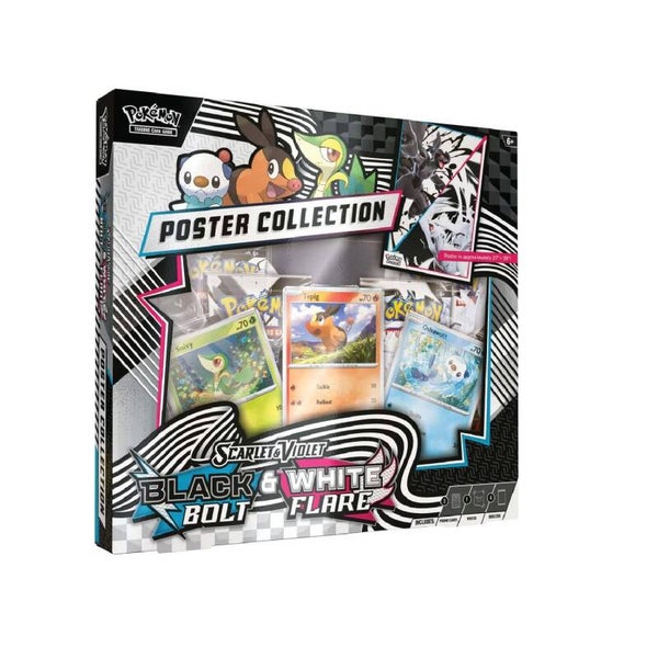 Black Bolt & White Flare Poster Collection