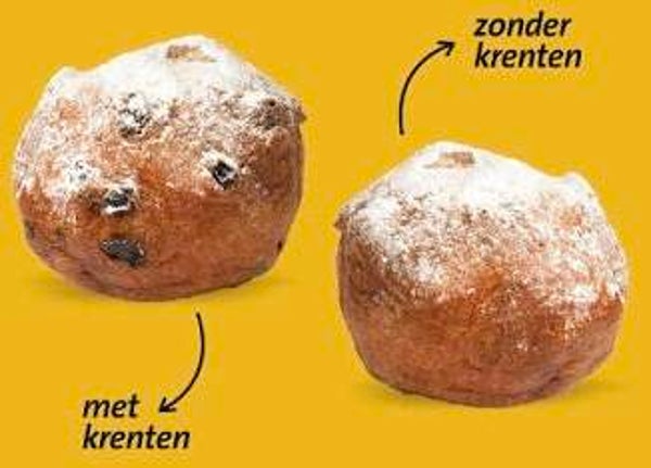 10 Oliebollen mix zak